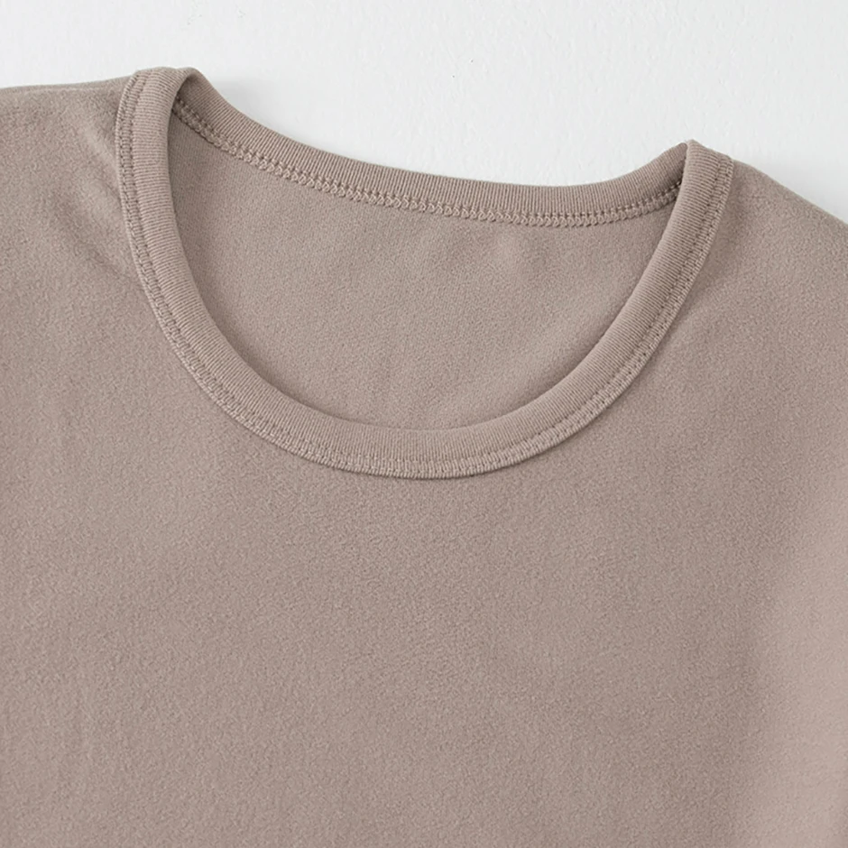 1/2/4-teiliges Set aus lässigen warmen Unterwäsche-Set für Herren und Teenager im Herbst/Winter, bequemes Sport-Langarmshirt mit dicker Basis – Detail 24