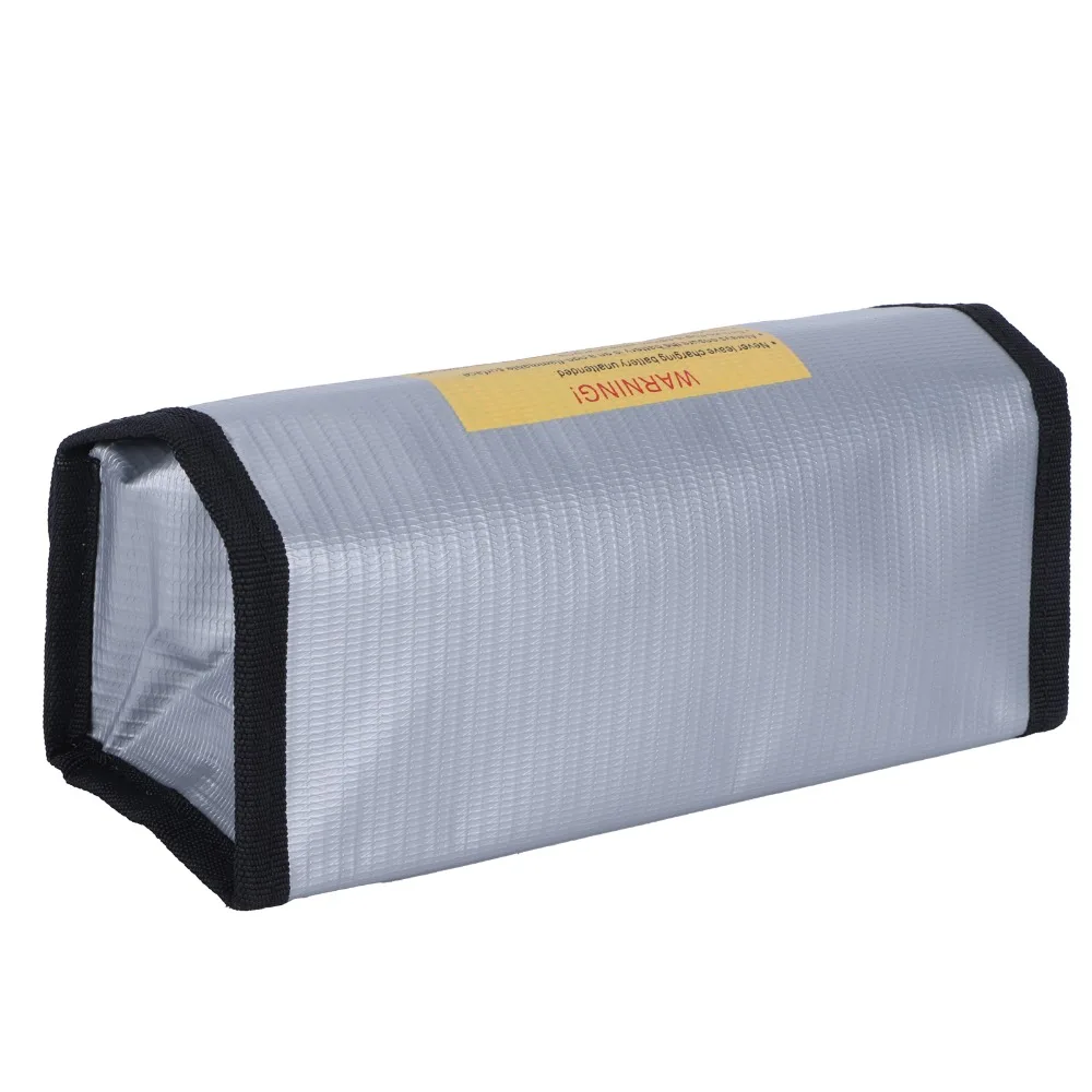 Portable High Temp Resistant Battery Bag Fireproof Sturdy Fireproof Bag Lightweight Fixed Size Explosion-proof Bag Drone Battery