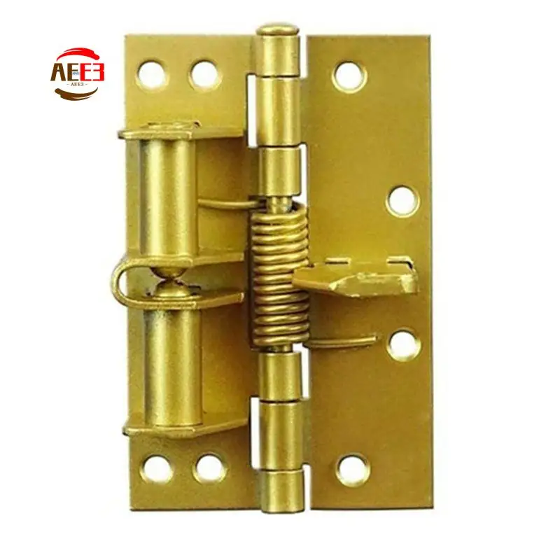 AEE3-Automatic Door Closer Hinges For Cabinet Wardrobe Multi-Function Detachable Spring Hinges Positioning Door Closer