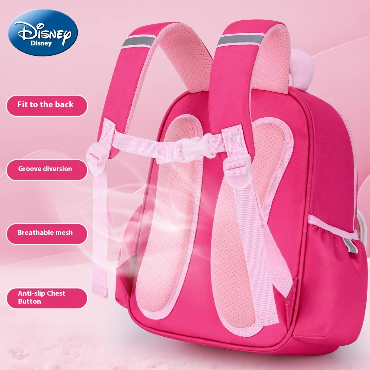 Рисунок 2 - Школьная сумка Disney с клубничным медведем