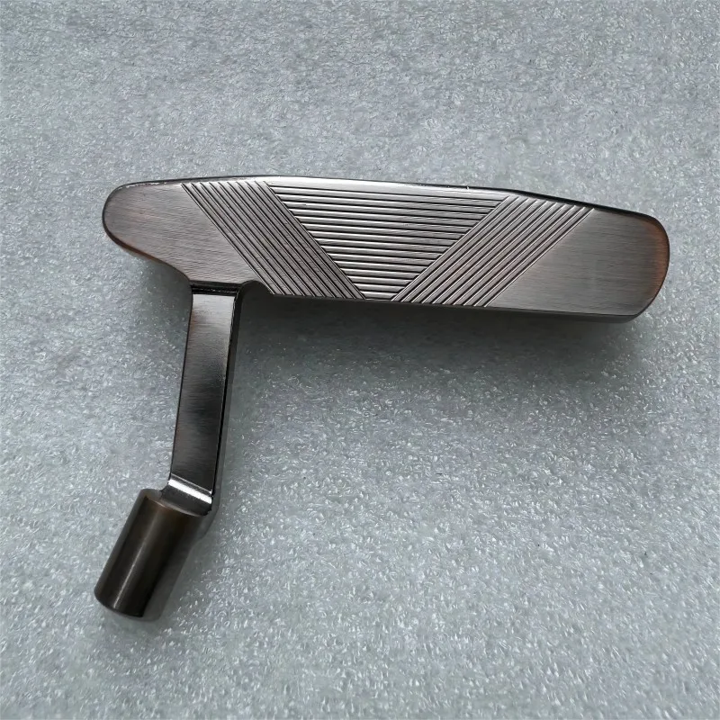 Dagalo SUS 303 material CNC milled golf putter golf head copper colour 370+/-5 gms