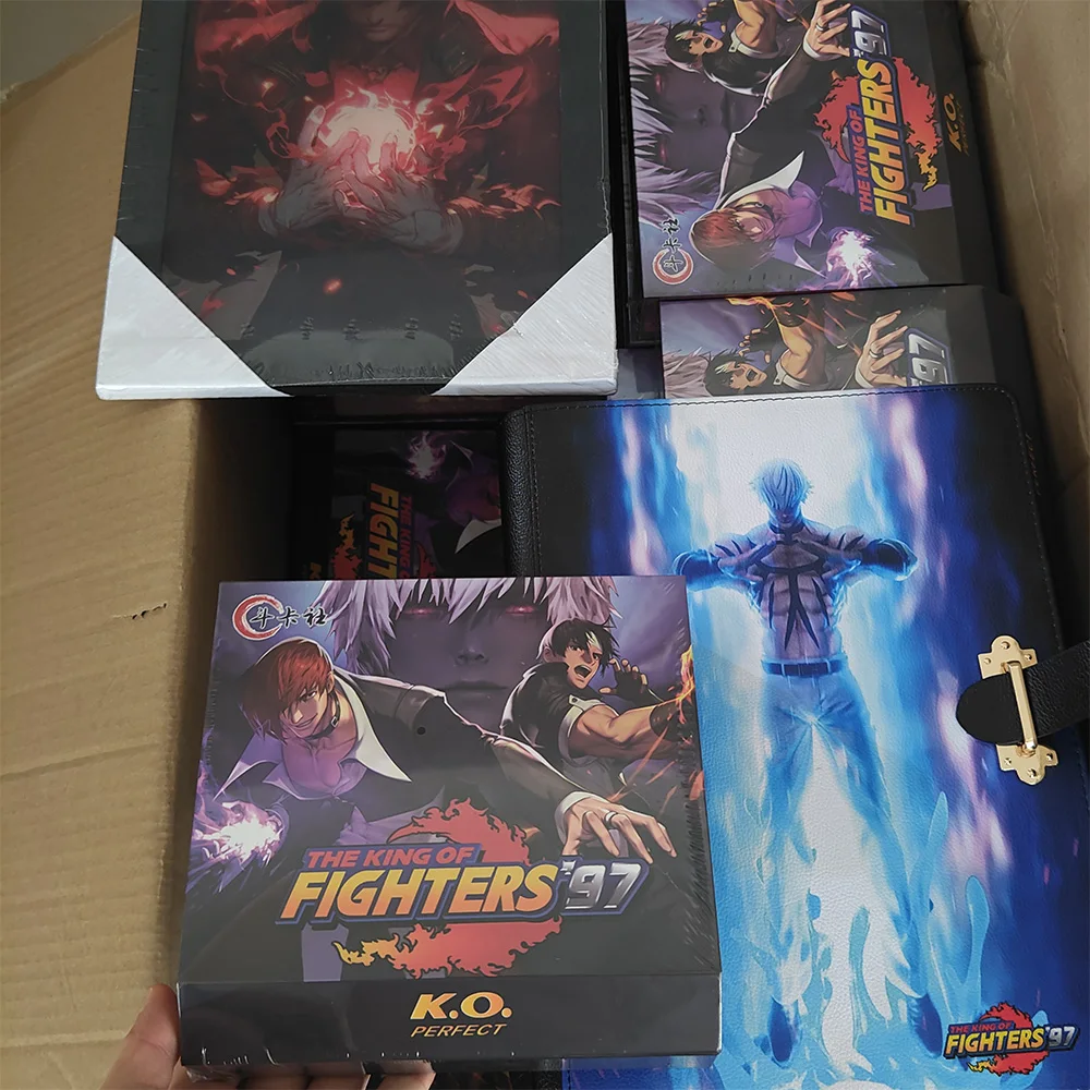 Genuine The King of Fighters 97 Game Collection Cards Hidden SSS CP Bookmark Hollow Beauty Cards Toys Fantasy Kids Birthday Gift