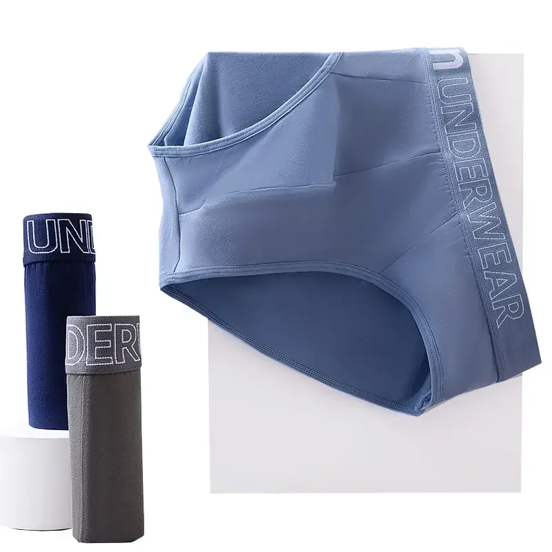 

1pcs Men's Sexy Briefs Student Fashion Underwear Men's Panties Breathable Elastic Large Size Male