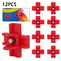 12Pcs Chicken Waterer Nipple Drinkers Quail Pigeon Bird Waterer Nipples Automatic Waters Spring Type Poultry Farming Equipment