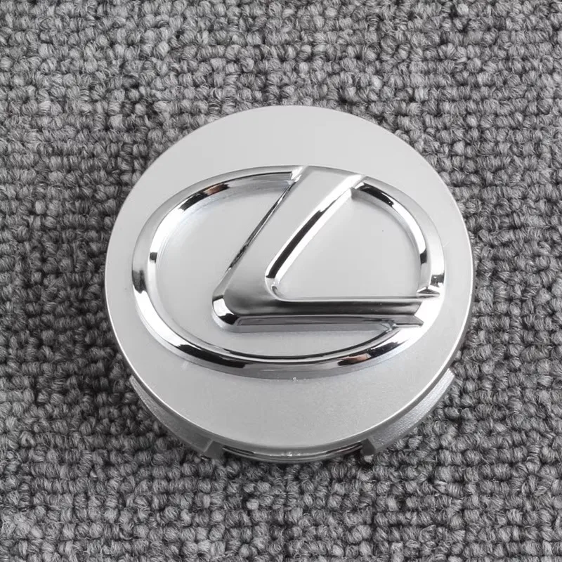 1PCS/4pcs 62mm ABS Car Wheel Center Hub Caps Silver/Black/Gray For Japanese cars Lexus LS400 LS430 series Cover  Auto Accessorie