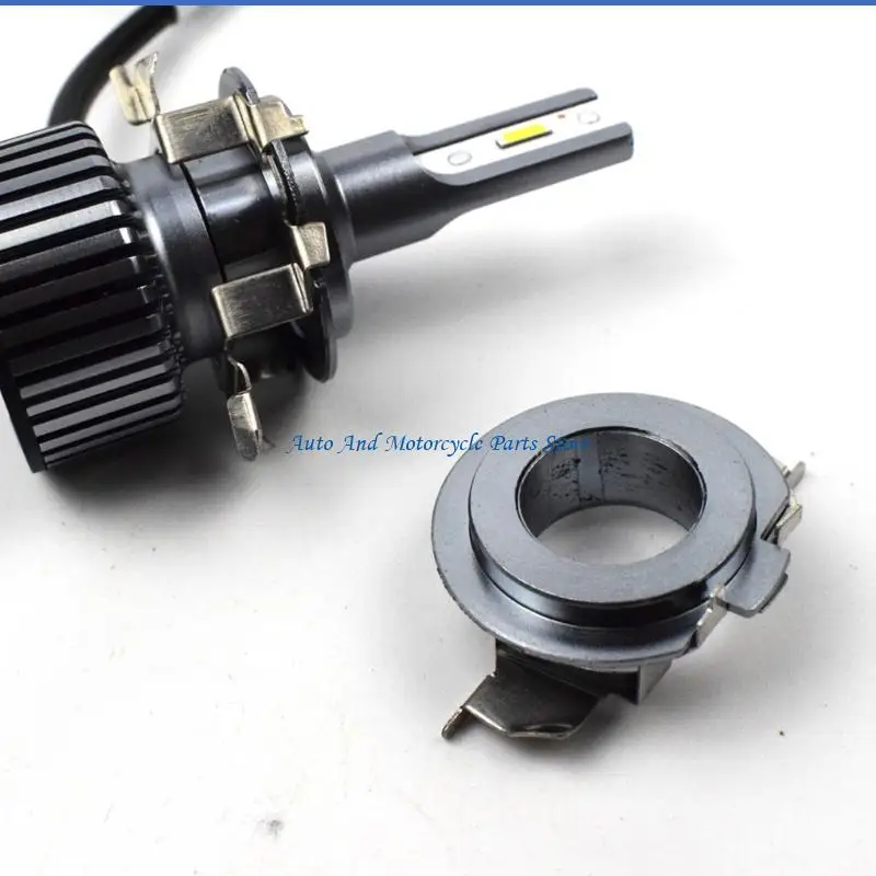 P9FD Quick Install H7 LED Headlight Adapter Clip with Secure Locking Mechanism
