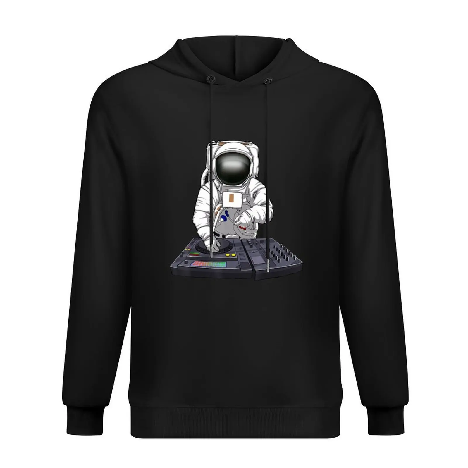 

Astronaut Dj Turntable Music Novelity Equalizer Hoodie anime clothes men's coat male clothes pullover hoodies
