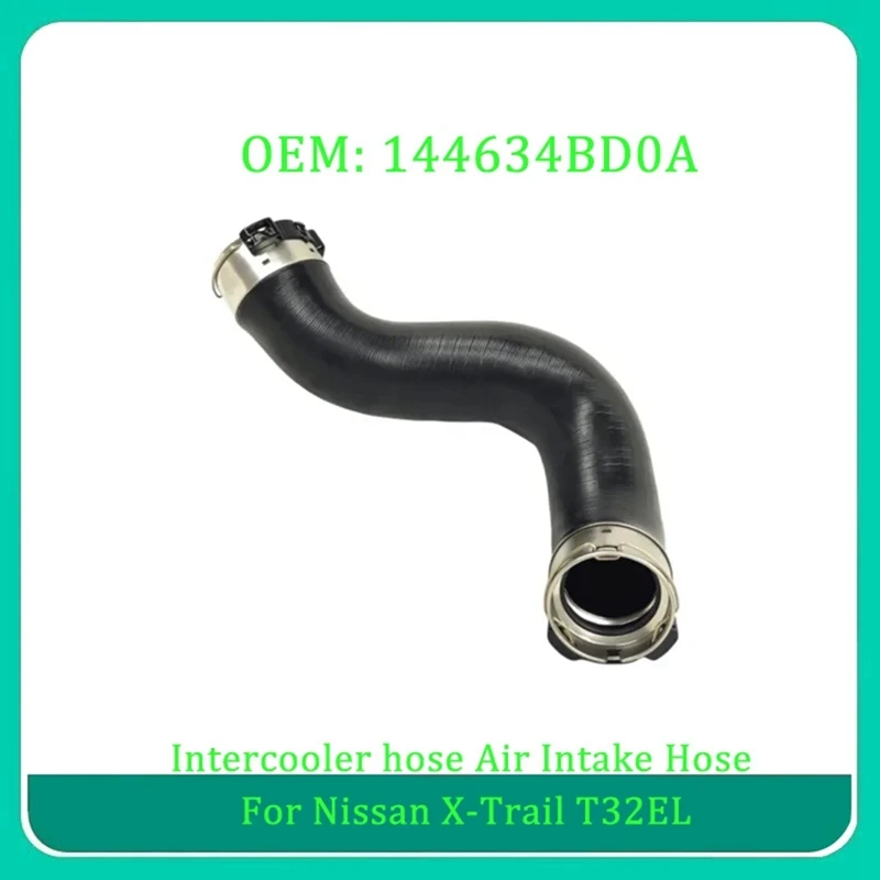 

Top!-144634BD0A Car Intercooler Water Pipe Air Intake Hose For Nissan Renault X-Trail T32EL