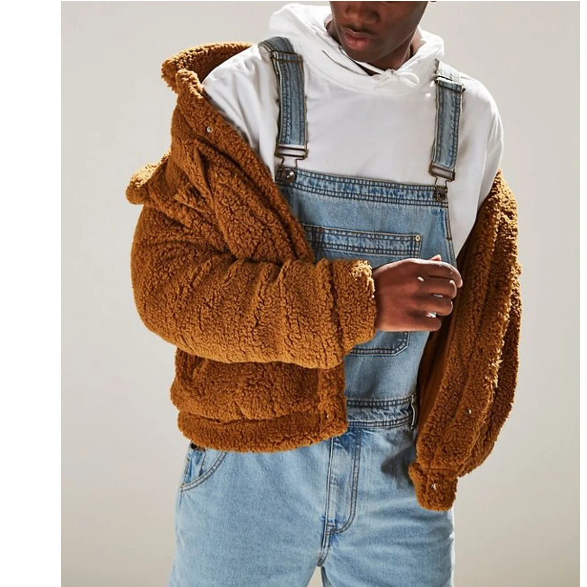 موديل جديد للرجال 2025، أشرطة أوروبية وأمريكية للشارع الصيفي، خصر عالي، جينز