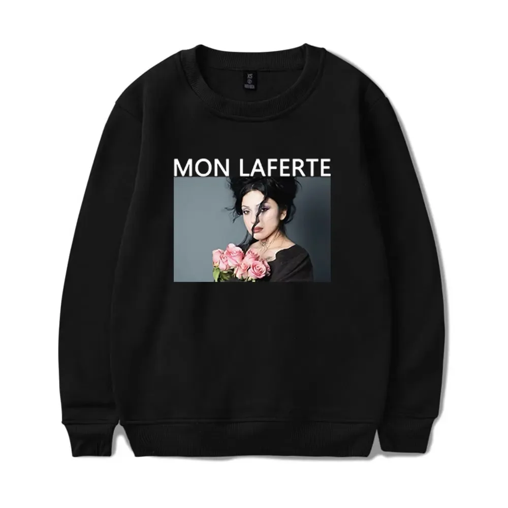 Mon Laferte Crewneck Autopoietica Tour 2024 Sweatshirt Hip hop Clothes Men Women Pullover Casual Long Sleeve Unique Tops