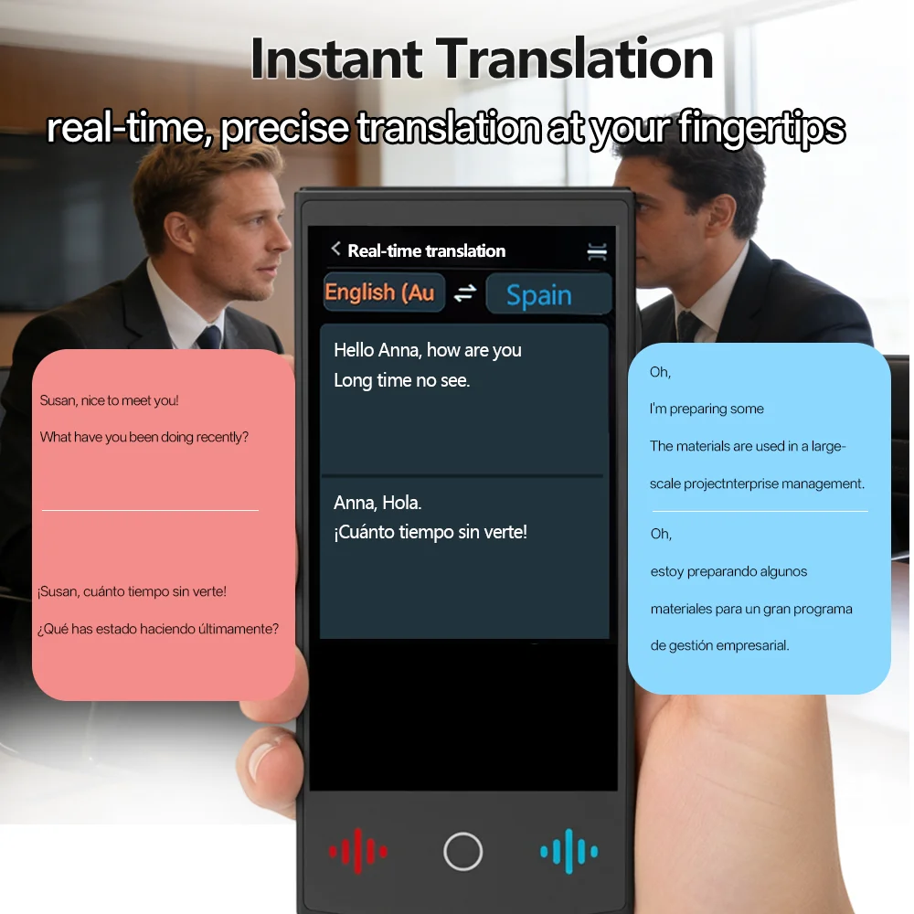 MSAI T26 160 Languages Voice Translator Online Photo 75 Languages