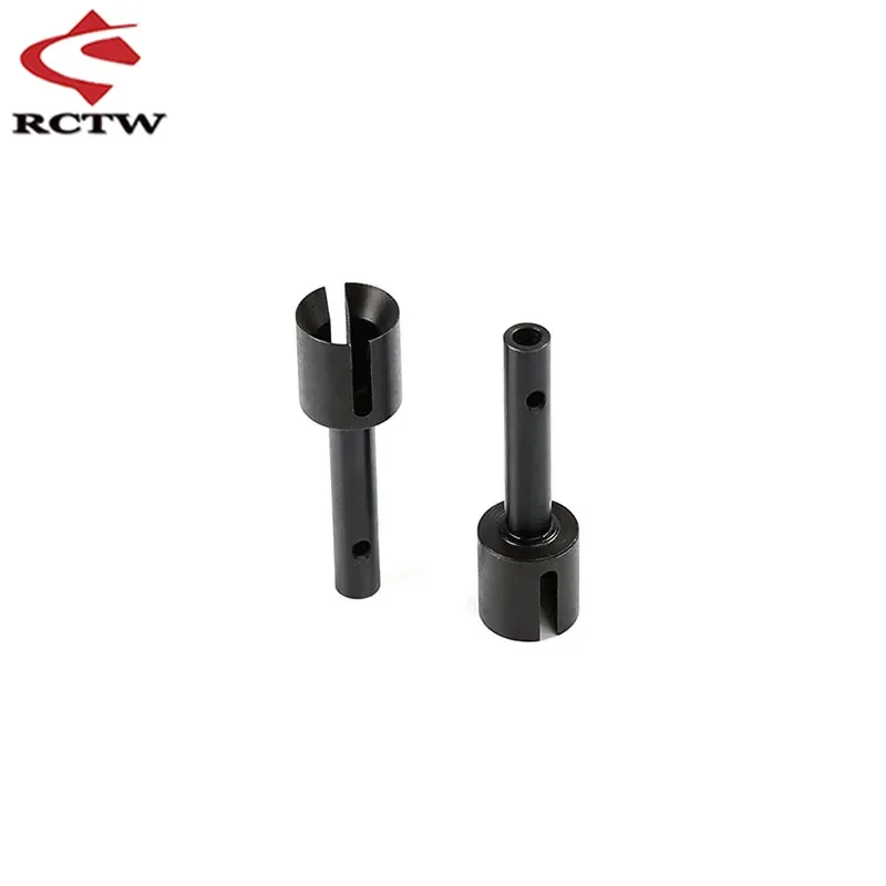 Metal Dog Bone Cup Output Shaft 2pcs for 1/8 HPI Racing Savage XL FLUX ROFUN ROVAN TORLAND Monster Brushless Rc Car Parts