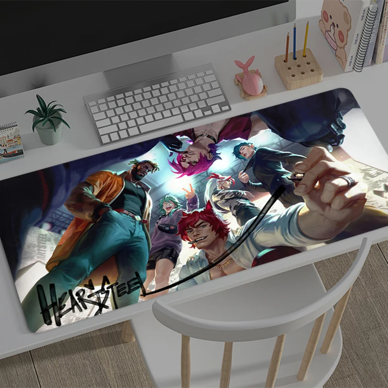 

Mouse Pad Large League of Legends Kayn Gamer Keyboard Mat Pads Gaming Desk Protector Laptops Mousepad Deskmat PC carpet Mousepad