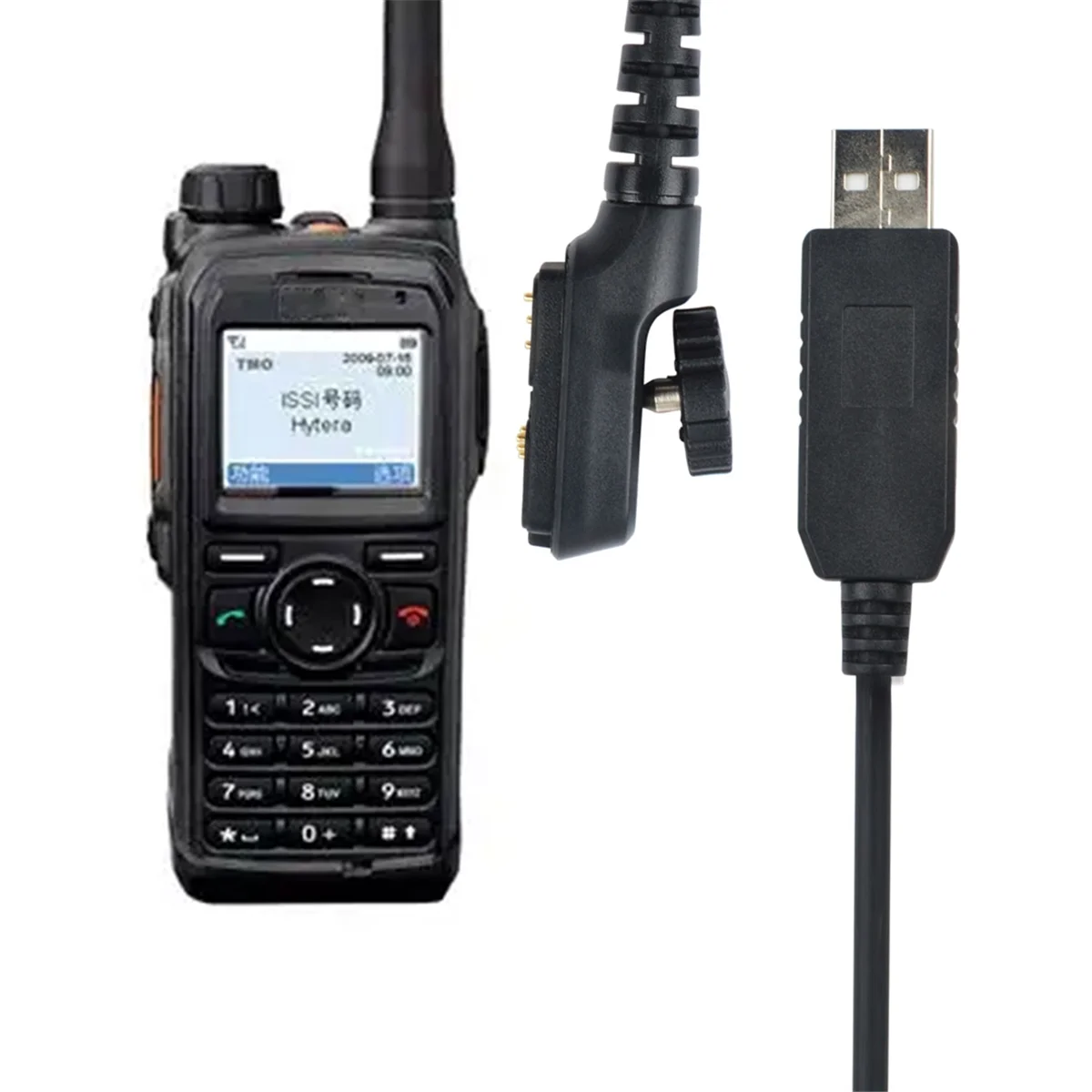 PC90 Walkie Talkie USB Programming Cable 16Pin Interface for PT580H Plus PT790Ex Handheld Walkie Talkie