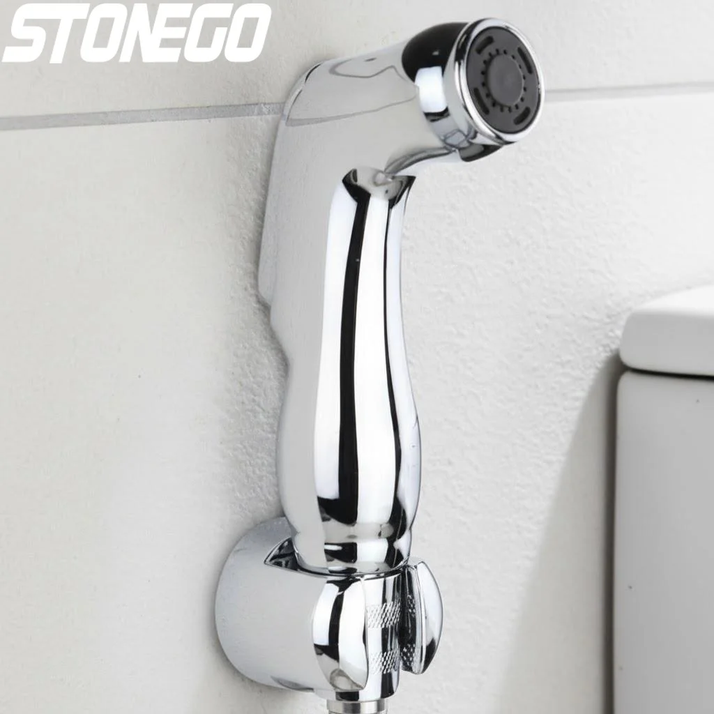Portable Handheld Bidet Sprayer Shower Head Bathroom Attachment Easy Cleansing Toilet Spray