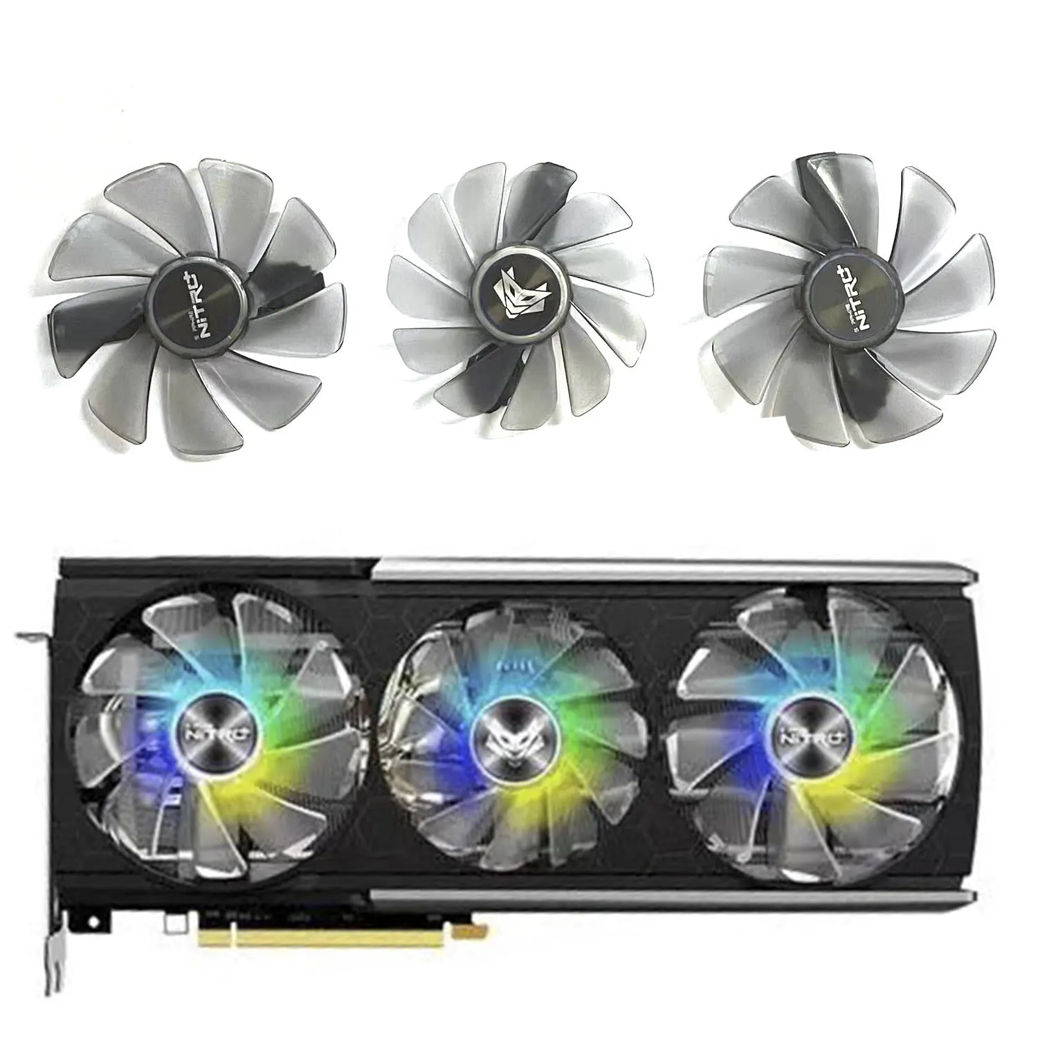 

CF1015H12D CF9010H12D RX5700 ARGB Graphics card fan for Sapphire RX 5700 XT 8GB NITRO+ Special Edition Video Card Cooling Fan