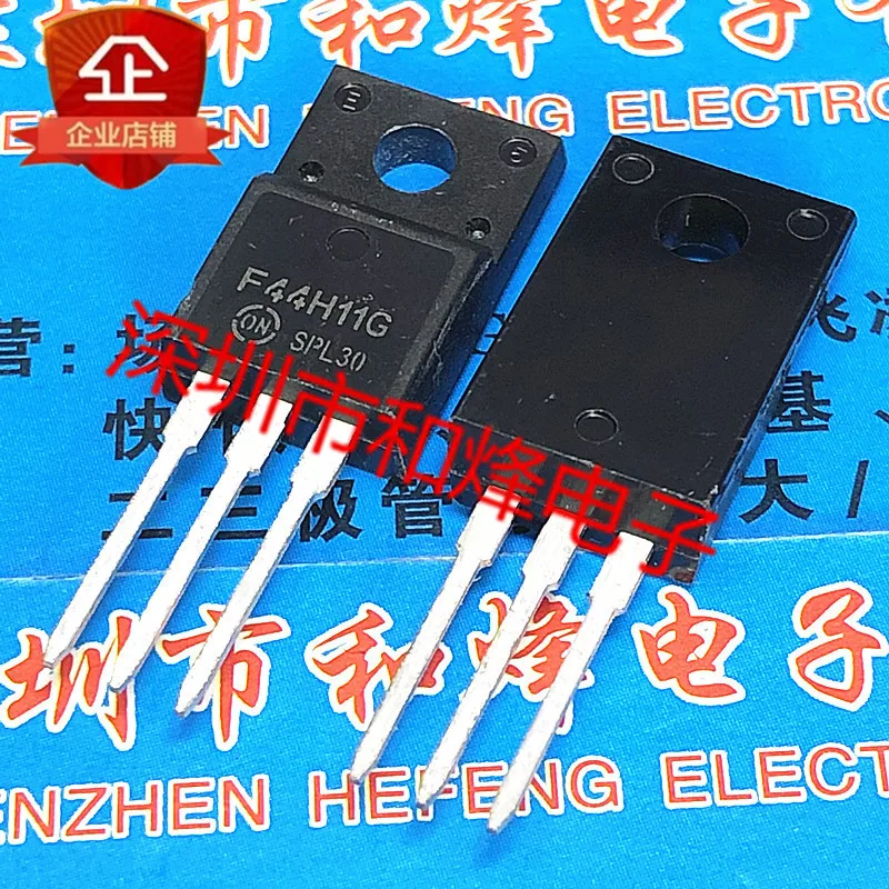 20 قطعة/الوحدة F44H11G MJF44H11G TO-220F 80V 10A ورقة البيانات-مكون إلكتروني للاستخدام المهني