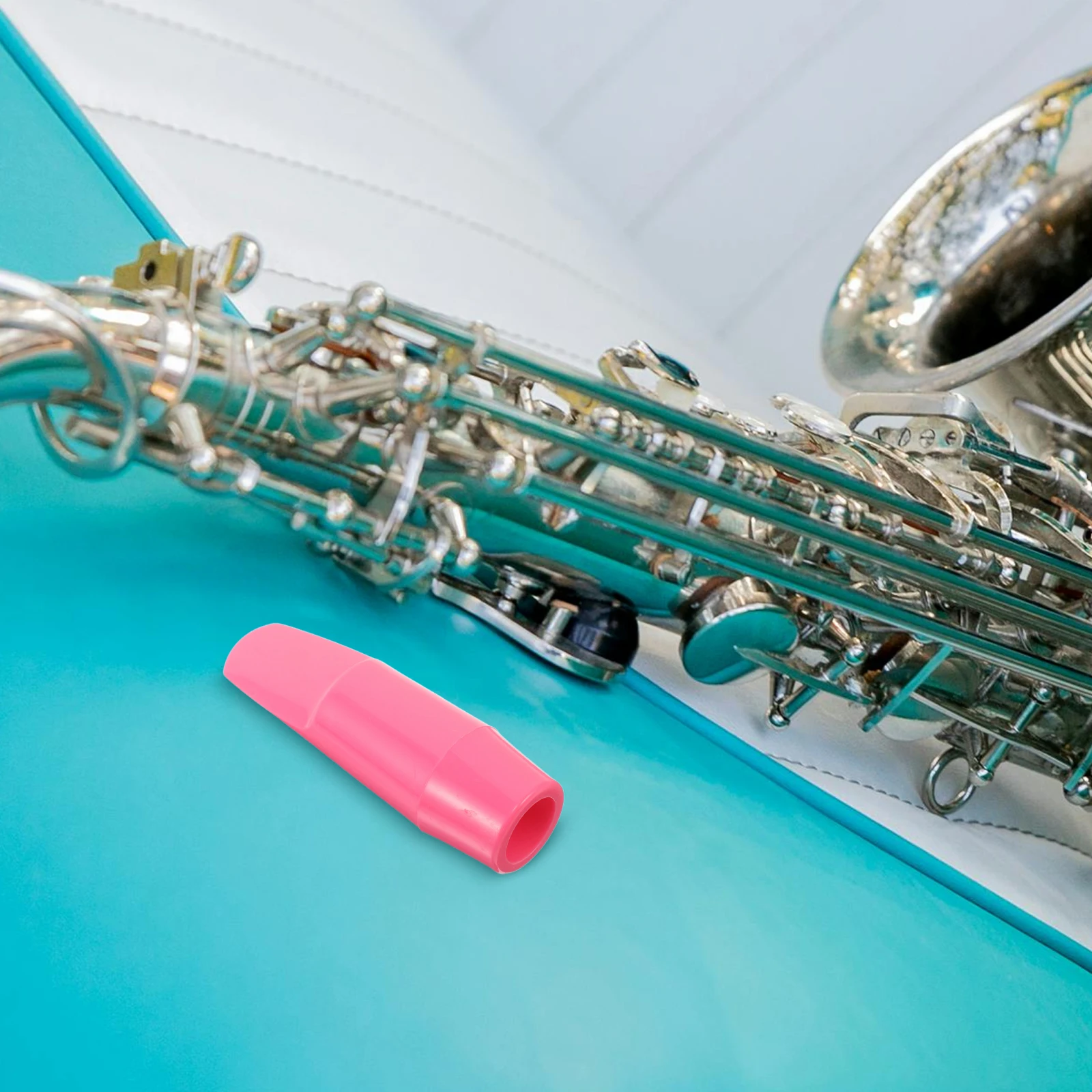 

Saxophone Accessories Colorful Mouthpiece Musical Instrument Pink Resin Head Alto