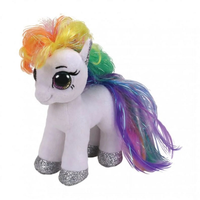 Ty Beanie Boos Plush Toy Starr The Horse Doll Animal Anime Collection