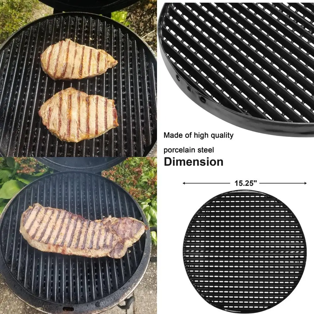 

Запасные части для гриля Porcelain King Size, совместимые с большими инфракрасными грилями-коптильнями и жаровнями, модели 14101550, 29104315