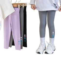 Kinderen Meisjes Dunne Leggings Zachte Eletische Broek Voor 2 ~ 10 Jaar Oude Baby Meisjes Lente Zomer Herfst Steet Mode Broek Broek