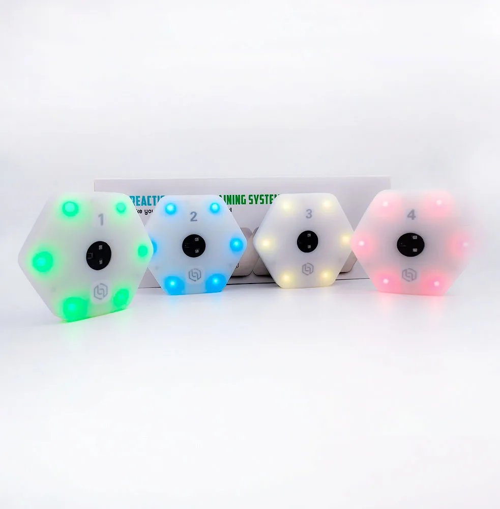 Esportes e entretenimento velocidade agilidade resposta treinamento app 4 luzes para basquete futebol boxe badminton tênis hóquei