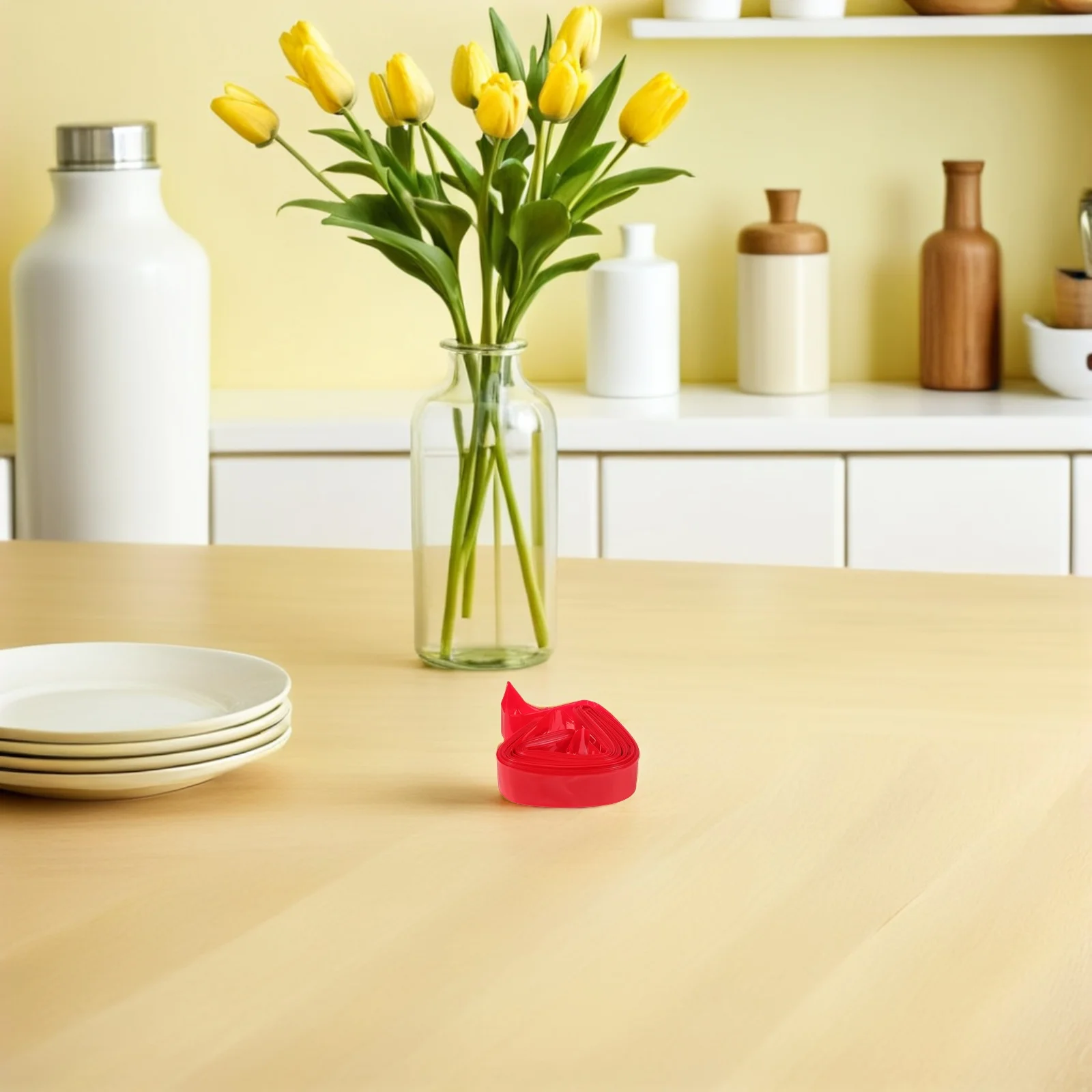 

1 Roll Plastic Sausage Casings Food Grade Heat Resistant Sausage Stuffing Tube for Homemade Ham Hot Dog Casing