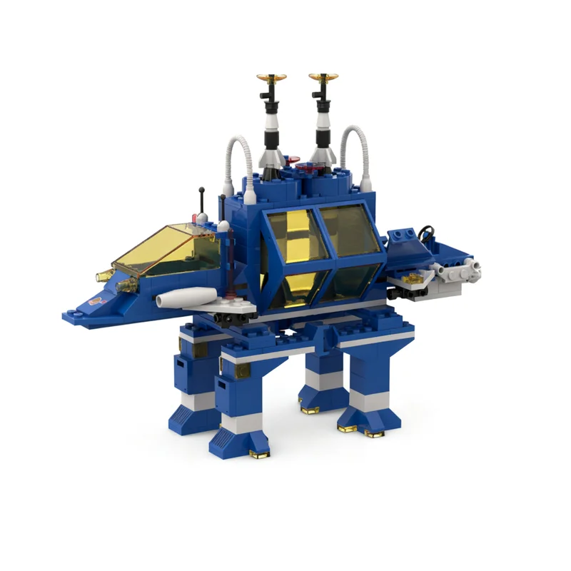 248PCS MOC Space Exploration Lunar Vanguard Stalker Model Technology DIY Assembly Building Blocks Display Birthday Gift Decor