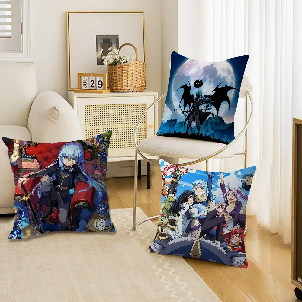 Tensei Shitara Slime Pillow Cover Design cushion Cover decor Holiday Decorati