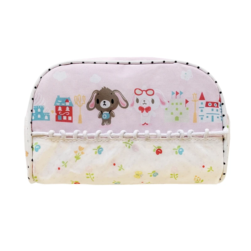 Sugarbunnies-Trousse à crayons d'école mignonne, sac à stylos en poudre, trousse de maquillage Anime, sacs de rangement pour cosmétiques, trousse de beauté