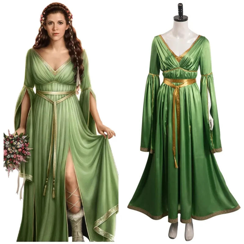 The Princess and the Scoundrel Leia Cosplay Costume Dress Jumpsuit Outfits Adult Women Girls Halloween Carnival Suit Clothes