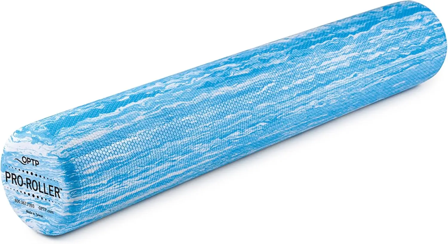 

Пенопластовый валик стандартной плотности для массажа спины, упражнений в глубоких тканей, растяжки, фитнеса, йоги — 36x6 дюймов, синий