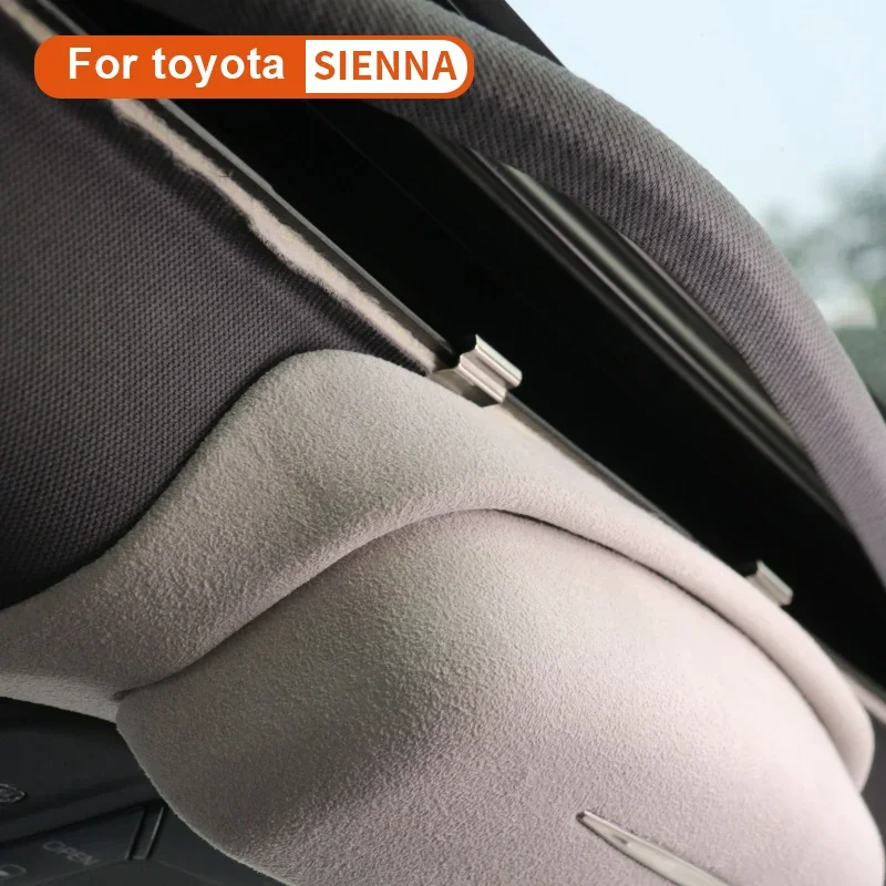 New Car Glasses Holder Case Sunglasses Glasses Storage Box for Toyota Sienna 2021-2024 Auto Interior Accessories