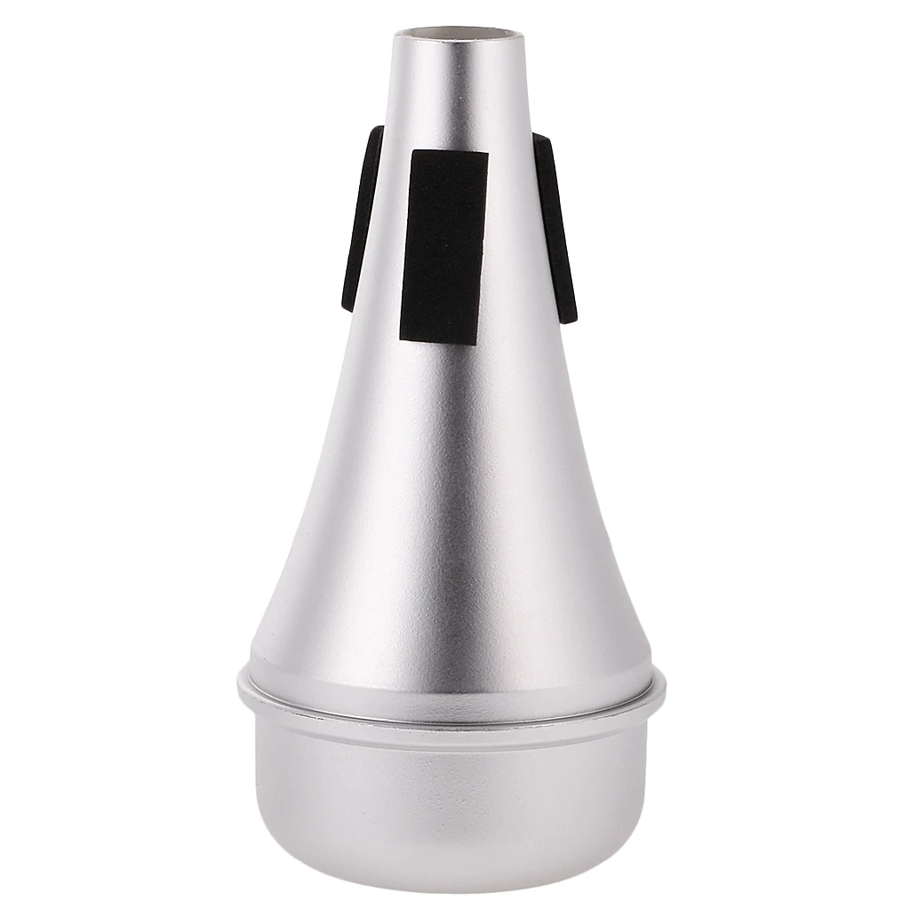 

Trumpet Practice Mute Прямая труба Mute Accessory Легкий вес - серебристый
