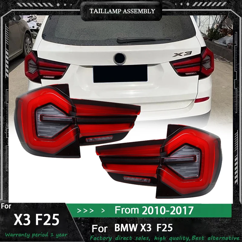 

Car Tail Lights For BMW X3 F25 2010-2017 new style LED Brake Reverse Tail Lamp Dynamic Signal Light Light Tail Lamp Assembly