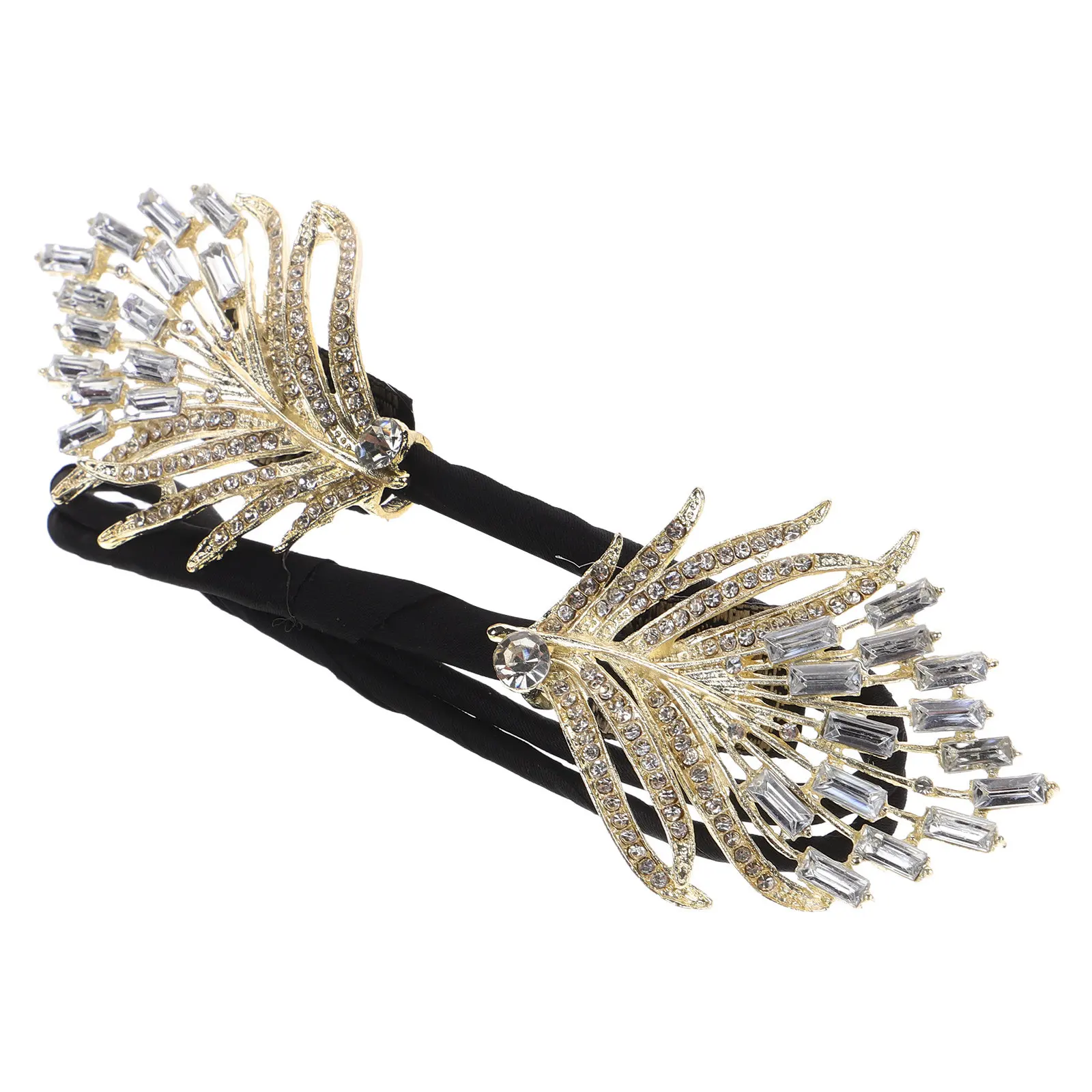 

Приспособление для создания пучка с камнями, для французских причесок, элегантный аксессуар для длинных волос, модный аксессуар для женщин