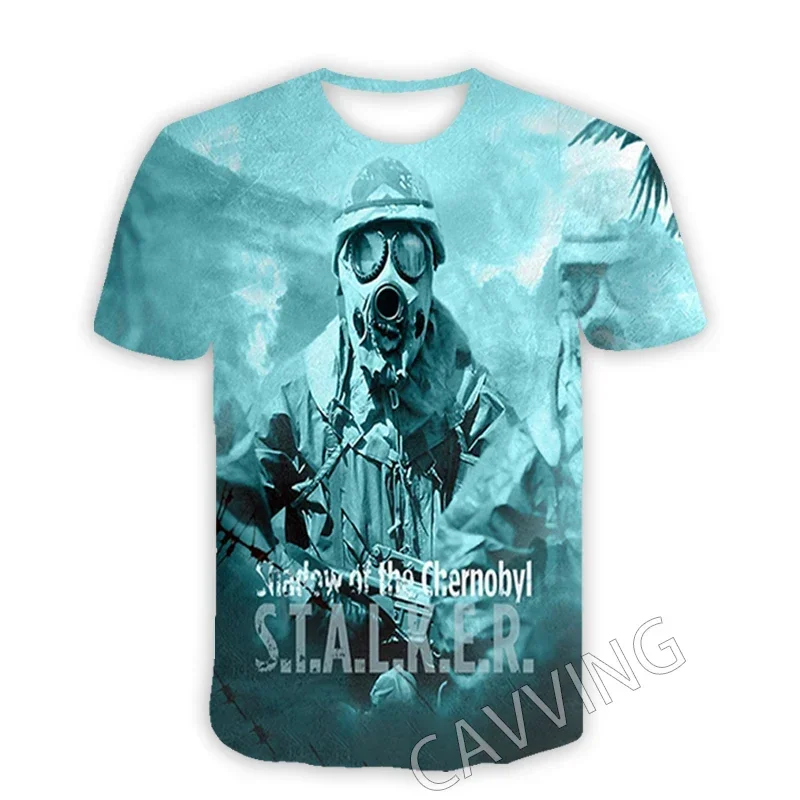 Stalker Game  3D Printed  Casual T-shirts Hip Hop Tee Shirts Harajuku Styles Tops Fashion Clothing  for Women/men