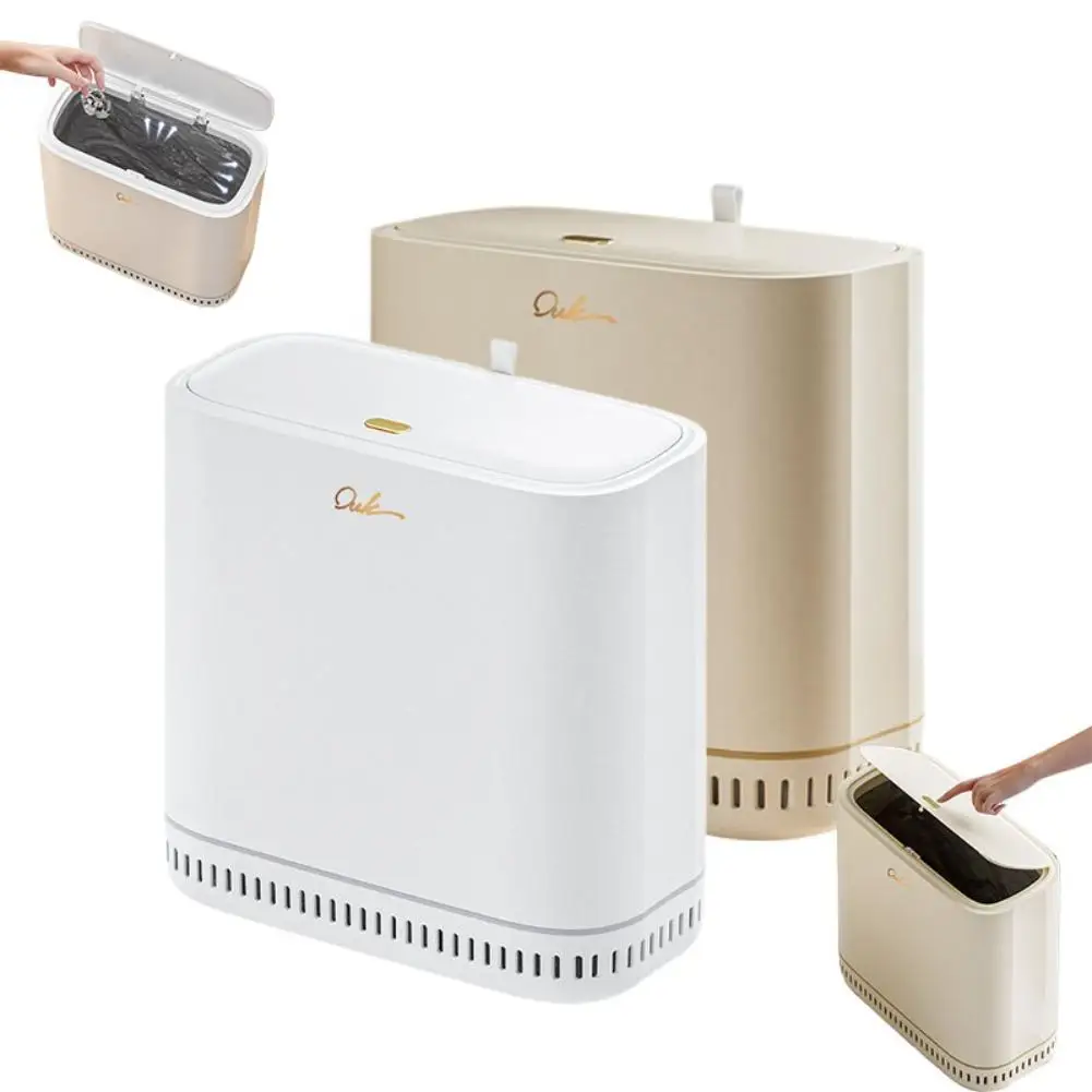 

Gap Air Pressure Adsorption Garbage Bin Anti-odor Leak-proof Flip-top Trash Can Simple Waterproof Portable Household Trash Can