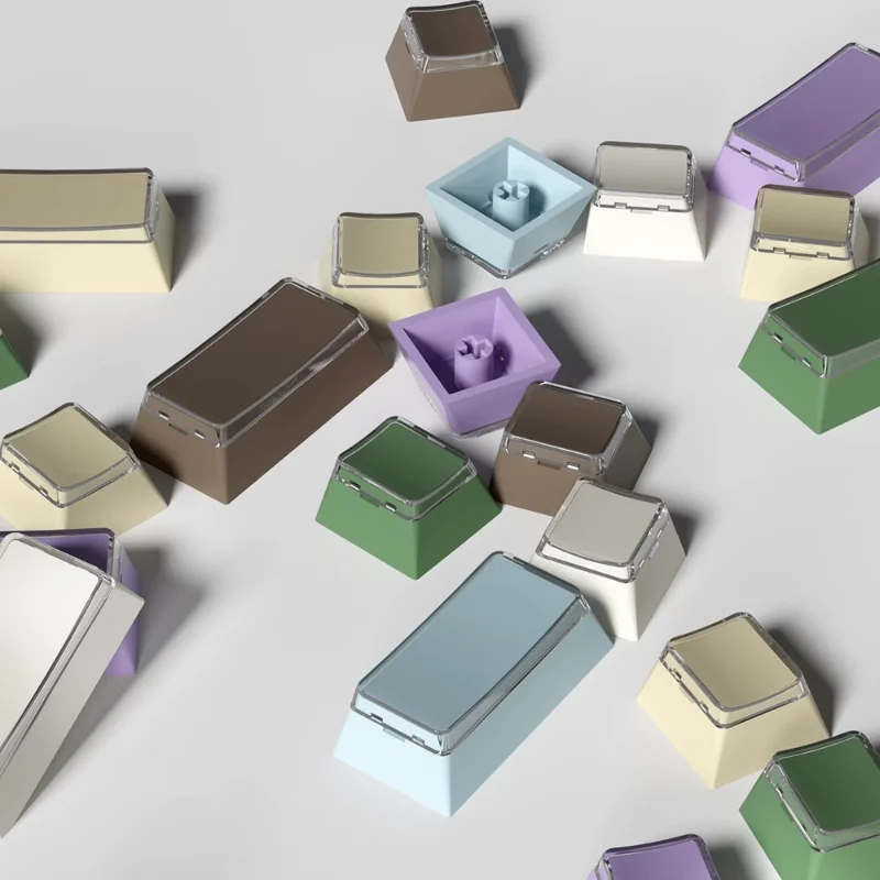 

GMK Mixed Lamp Keycaps PBT+PC Dye SublimationKey Caps Mechanical Keyboard for 2U/1U Cherry R4 Profile Keycap Custom Game Gifts
