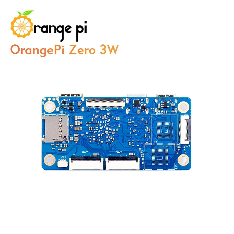 BoMaSOrange Pi Zero 3W + Fan Development Board 6GB LPDDR5 Allwinner A733 Chip 3Tops NPU Wi-Fi6.0+BT5.4 OrangePi Single Board Com