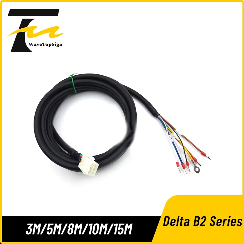 Servo Motor Power Cable With Brake ASDBCAPW0303 ASDBCAPW0305 ASDBCAPW0308 ASDBCAPW0310 ASDBCAPW0315 for Delta B2 Series