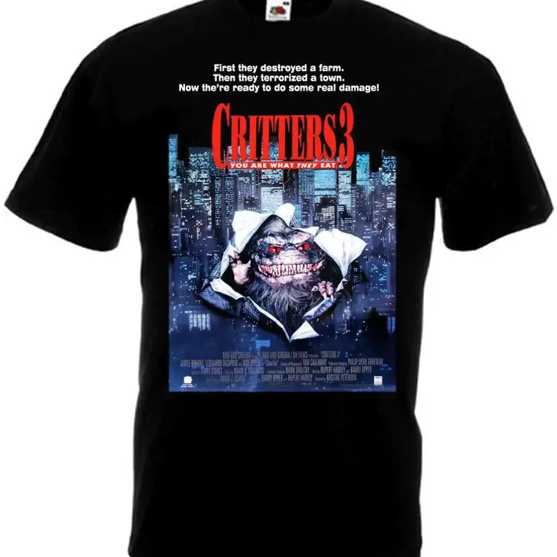 CRITTERS 3 Movie Poster T shirt all sizes black