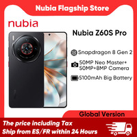 Zte Nubia Z60S Pro 5g Smartphone Snapdragon 8 Gen 2 6.78'' 120Hz Oled Screen 80W Fast Charging 50Mp Camera Android 14 Google Play Global Version