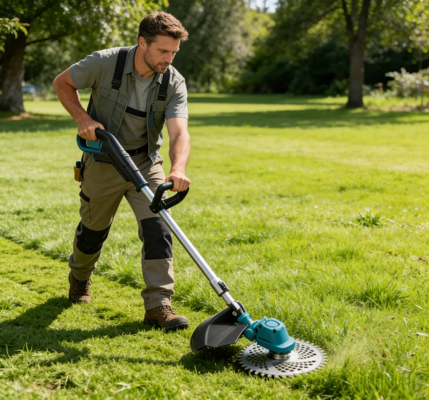 21v 10 Inch Electric Lawn Mower Lithium Battery High Power Brushless Lawn Mower For Cutting Bushes Desbrozadora Batería 예초기