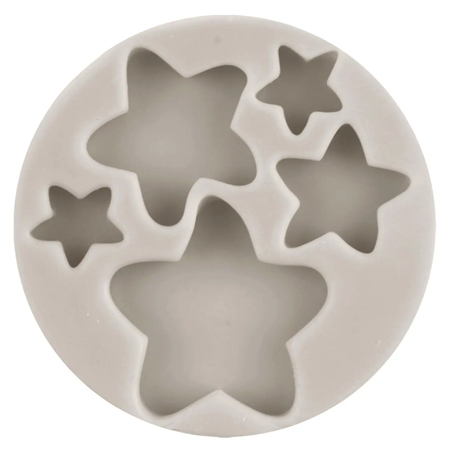Moon Star Heart Fondant Silicone Molds DIY Cake Decorating Tools Cupcake Topper Chocolate Candy Gum Paste Polymer Clay Mould