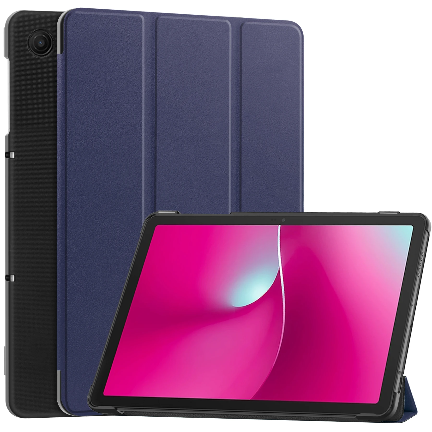 

Кожаный чехол для T‐Mobile REVVL TAB2 10,1 дюйма TAB 5G 10,36 дюймов, чехол T для мобильного планшета, планшета, тройной чехол с твердым корпусом