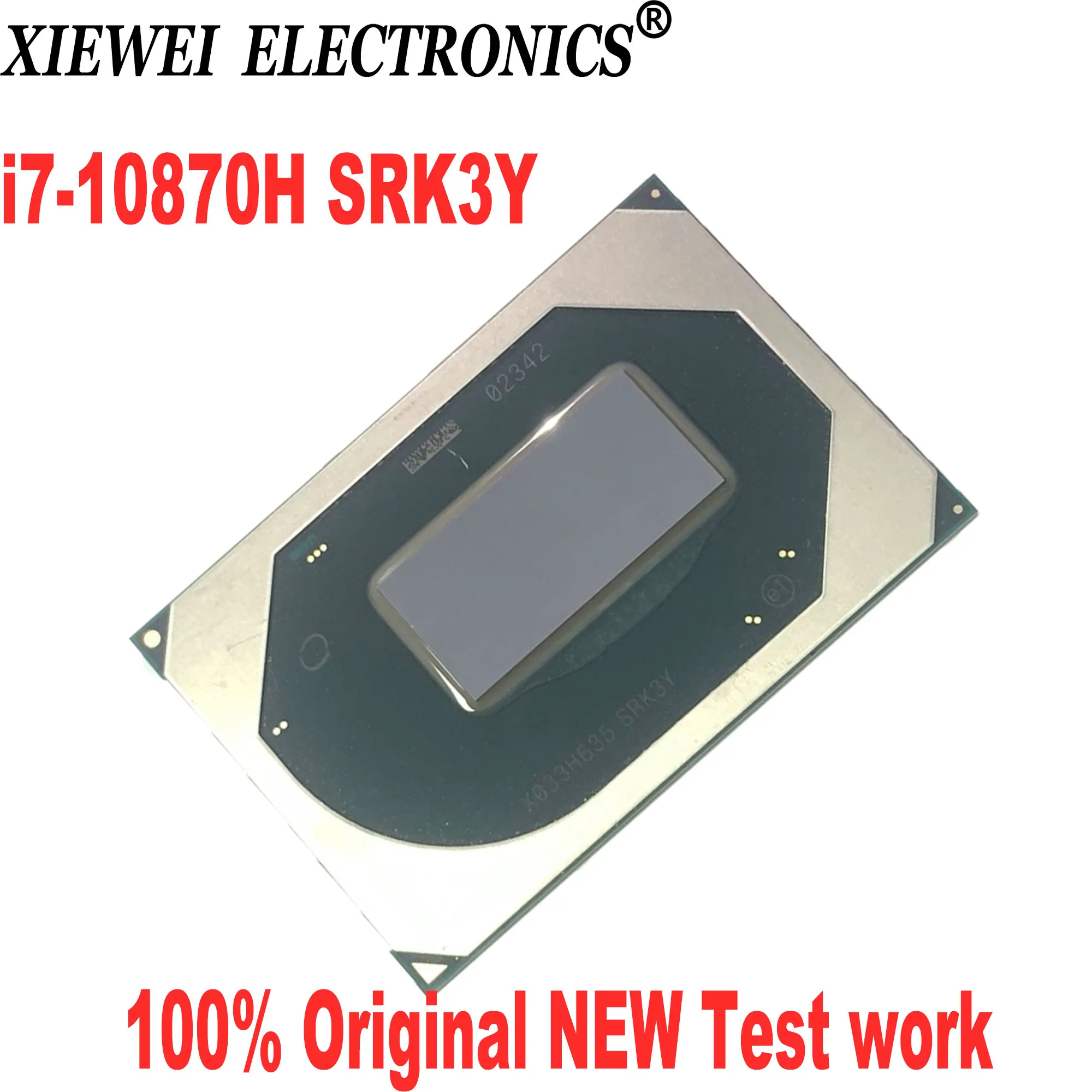 100% new original test working I7-10870H SRK3Y CPU BGA chipset reball with balls IC chips