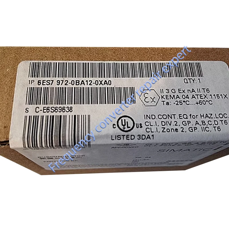 Brand New Original 6ES7972-0AA02-0XA0 6ES7972-0BA12-0XA0  Original Factory Agent, New Original