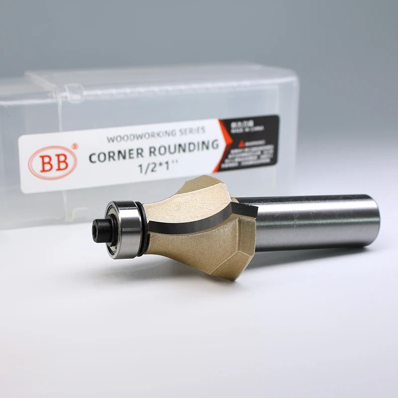 Imagem -02 - Bb-canto Arredondamento Router Bit Côncavo Fresa Paralelo Haste Ferramenta de Carpintaria Redonda Edge Trimmer 4