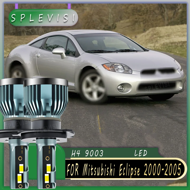 

H4 More Durable Quiet Operation Longer Lifespan Headlight High Low Beam For Mitsubishi Eclipse 2000 2001 2002 2003 2004 2005